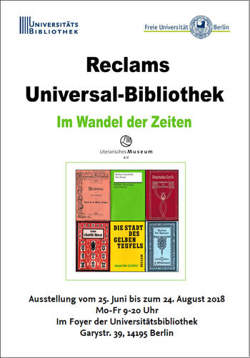 Copyright: Universitätsbibliothek der FU Berlin Copyright: Universitätsbibliothek der FU Berlin